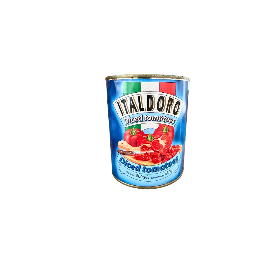 ITALDORO Chopped/Diced Tomatoes 800g